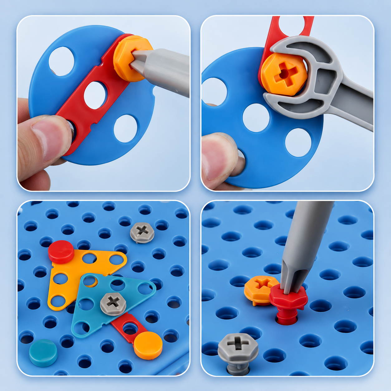 ミニドリル™｜電動ドライバーで作る3歳からのDIY知育玩具