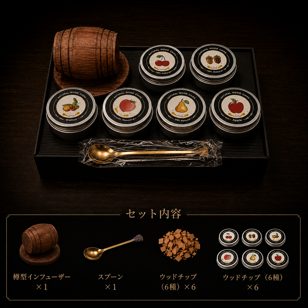 Premium Smoker™ 本格カクテルスモーカーキット